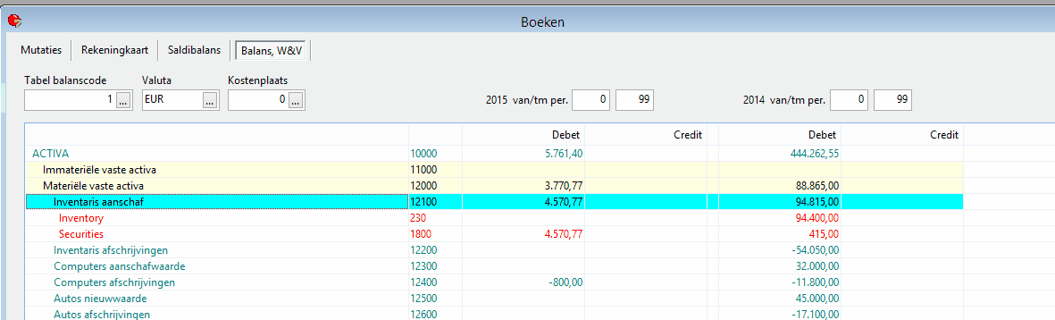 Boeken > Balans en W&V