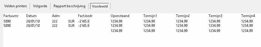 report voorbeeld